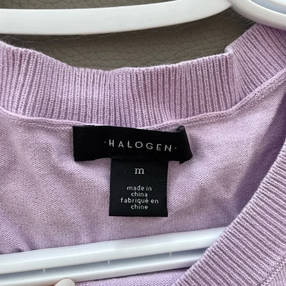 Halogen Ruffle Sleeve Top - M - Picture 2 of 3